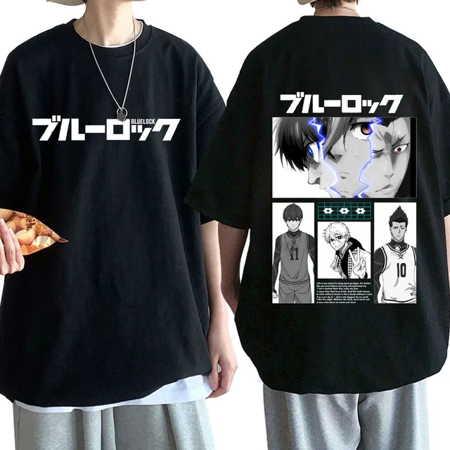 Meguru Bachira T-shirt Blue lock Kunigami,Rin Itoshi,Nagi Anime Manga All  Size