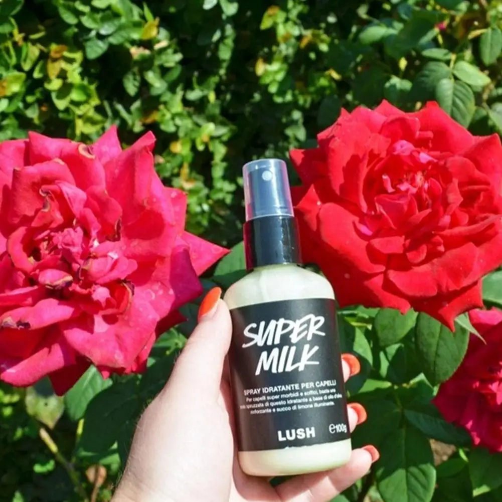 Super Milk Conditioning Hair Primer Oat Milk Essence Moisturizing Nourishing Natural Fragrance Hair Styling Spray