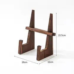 Elegant Wooden Cookbook and Reading Stand (A5)