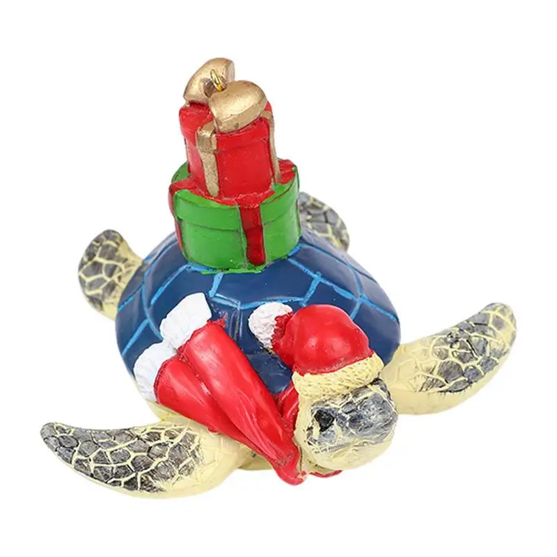 

Рождественская морская черепаха, подвесное украшение, украшение для елки, портативный подвесной пляжный Рождественский Декор для школы