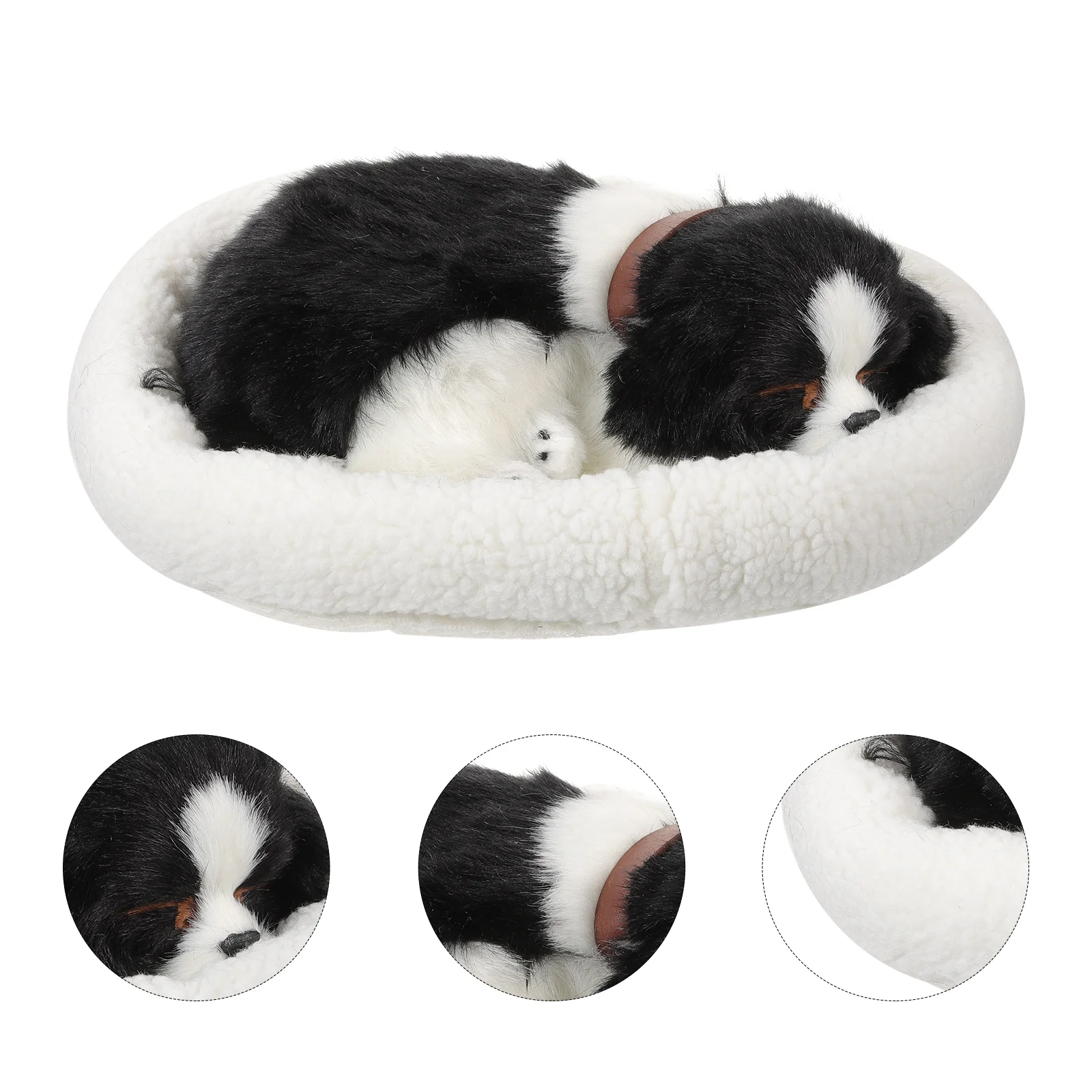 

Breathing Dog Stuffed Realistic Sleeping Dog Chic Decorative Plush Sleeping Dog Realistic Breathing Dog Plush Breathing Dog