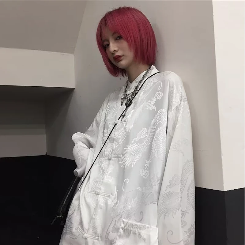 Men Chinese Style Shirt New Chinese Style Men's Shirt Chinese Tunic Suit Modern Hanfu Traditional Oriental Wu Tang Tai Chi Clothes Tang Suits Summer