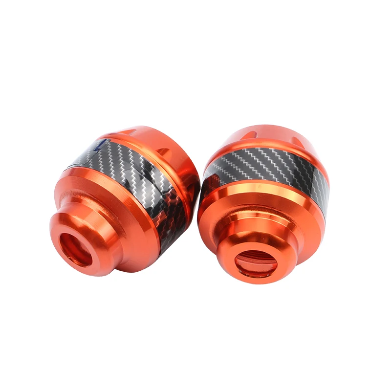 Motorcycle Crash Protector 2Pcs Aluminum Alloy Scooter Wheel Front Fork Frame Falling Protection Pads Sliders Moto Exterior