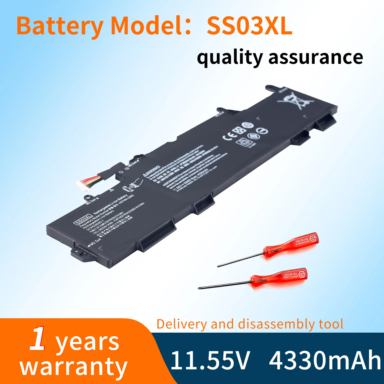 BVBH SS03XL Laptop Battery For HP EliteBook 730 735 740 745 755 830 840 846 G5 ZBook 14u G5 HSN-I12C HSN-I13C-4 HSN-I13C-5