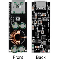 60W 6-35V DC to USB Type C PD 3.0 QC4 Type A QC3.0 DC Fast Charge 12V 24V Step-Down Power Module 2