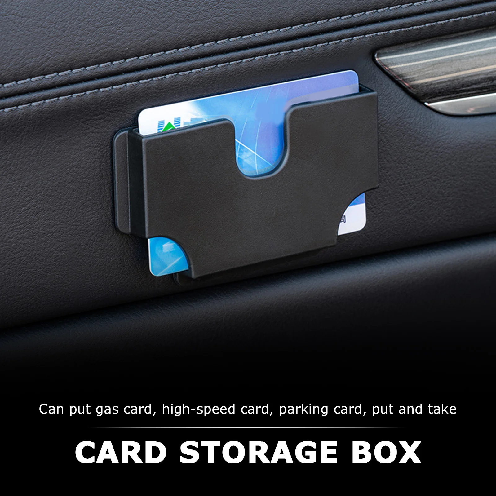 Japan Car Mounted Card Holder Voucher Storage Box Car Refueling High ...