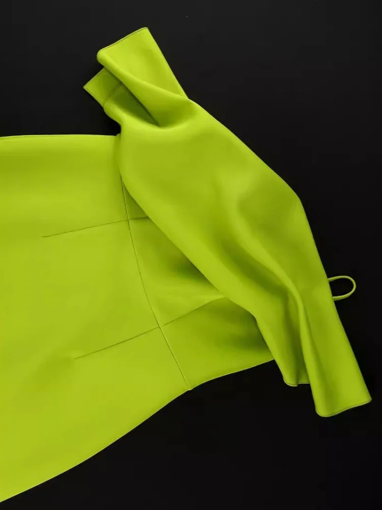 Wmstar Dress Women Wholesale New Solid Color Sexy Halter with A Layered Party High Waisted Dresses Summer 2025 One Pieces