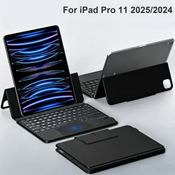 Ultra Slim Backlit Magnetic Keyboard Case - Italian (Pro 11(2024 2025))