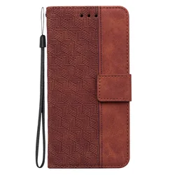 Leather Wallet Phone Case - Elegant and Durable Cover - Moto E40 (Brown)