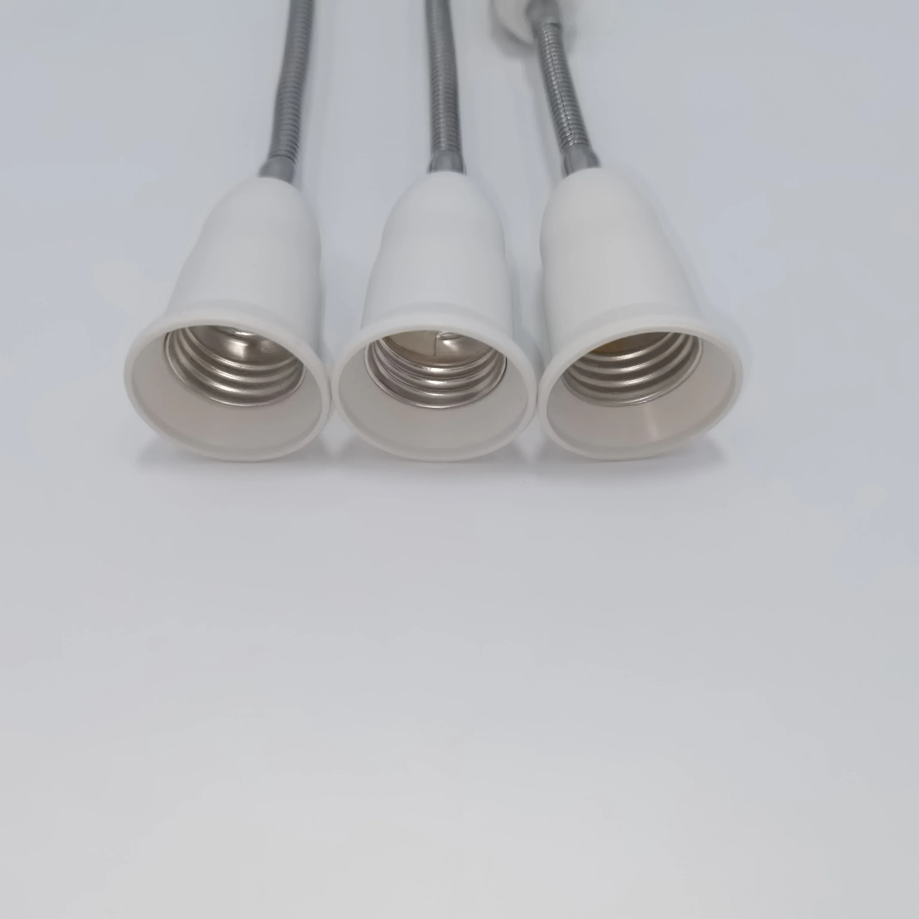 E27 Adaptador De Extensión Flexible Negro, Enchufe De Bombilla LED Convertidor De Soporte De Lámpara Portalámparas De Bombilla