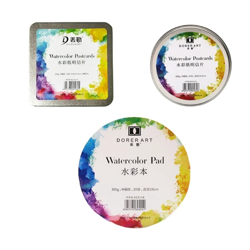

OFBK 20/24 Sheets Blank Watercolor Postcards Paper Perfect for DIY Postcard