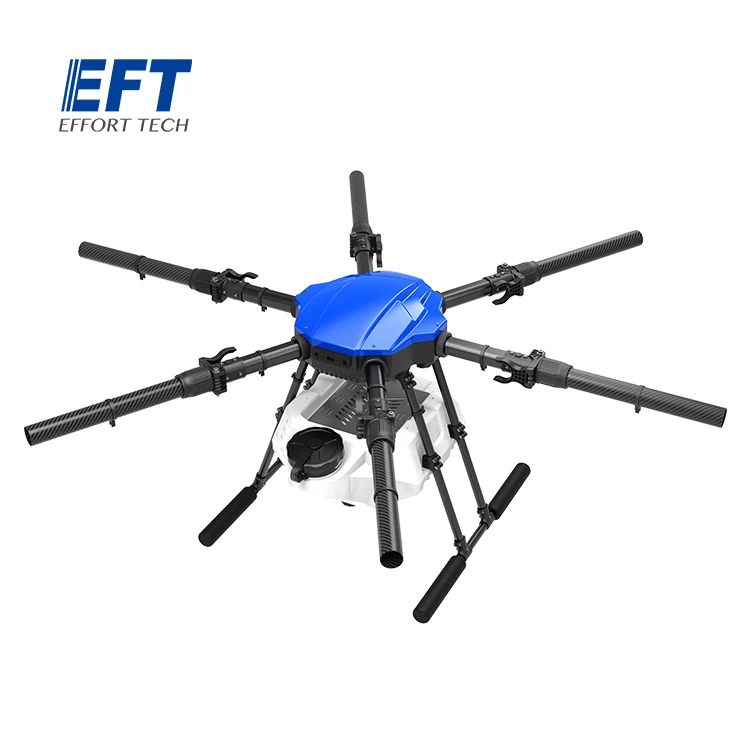 Originale Eft E616P 16L 16Kg 35Mm Hobbywing X8 Agricoltura Antiparassitario Spray Diffuso Veicolo Bianco Blu Telaio