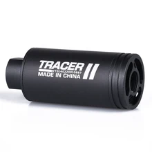 

Paintball Airsoft Tracer Lighter II Version Green lighter With Flame Effect Auto Tracer S For Rifle Pistol 14mm CCW/10mm CW