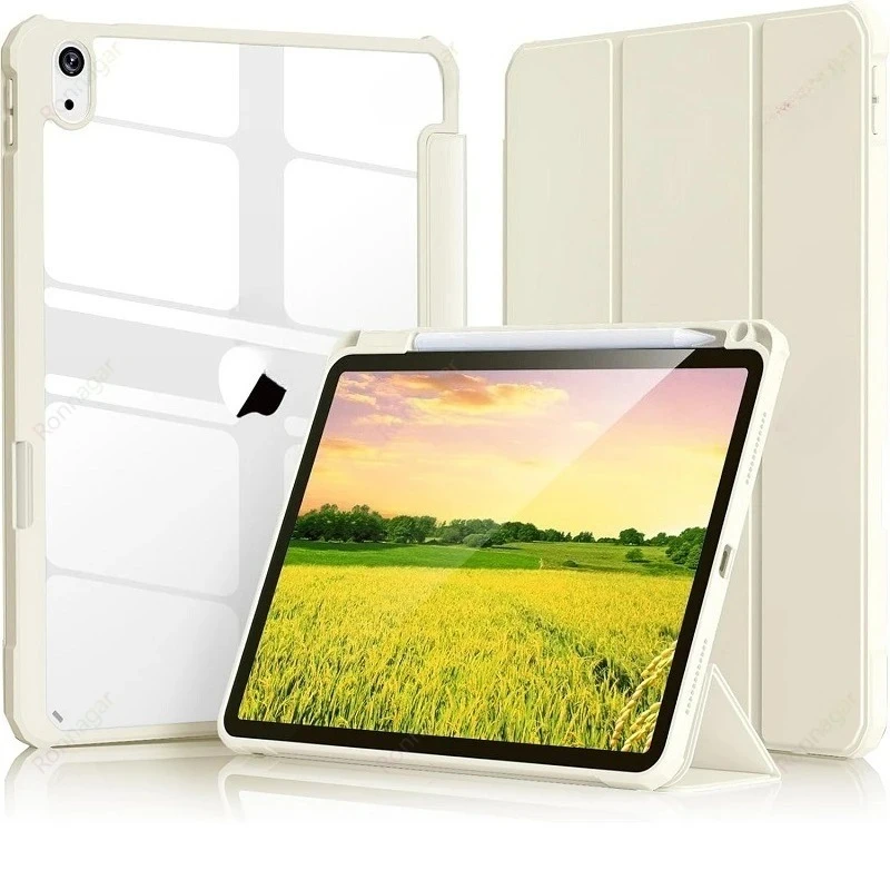 Premium iPad Case with Pencil Holder and Smart Protection