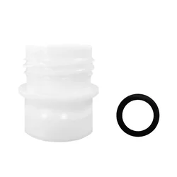 PET Bubble Bottle Adapter (WHITE)