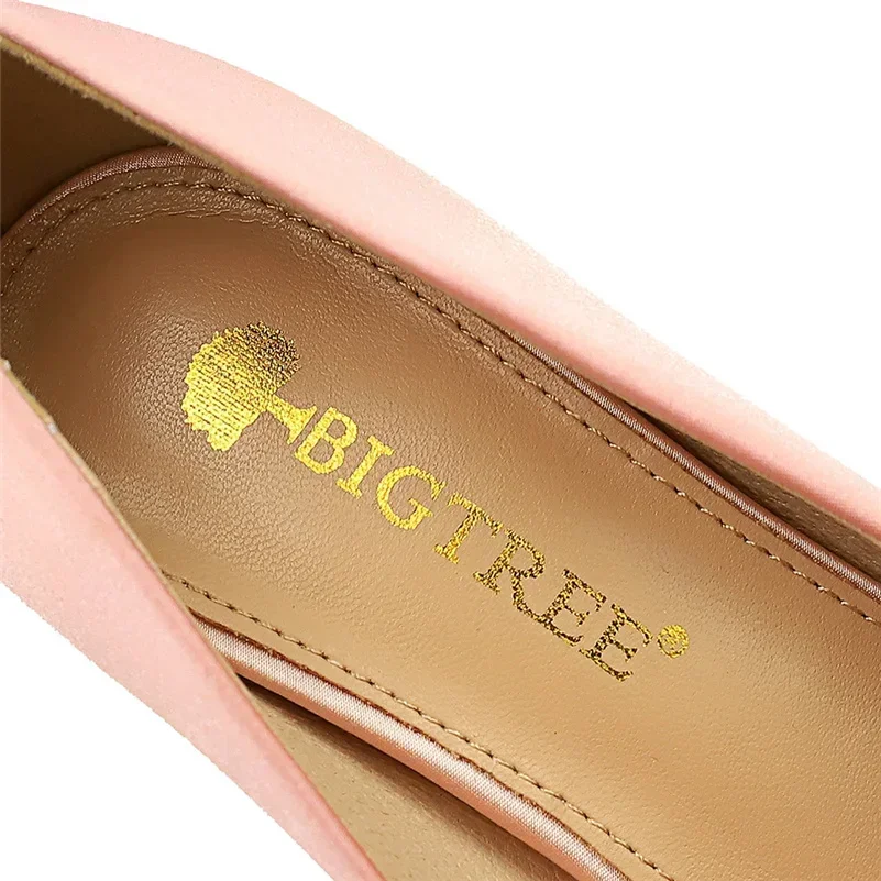 New Women Fetish 10cm High Heels Office Career Satin Pumps Lady Holiday Party Scarpins Stiletto Green Pink Shoes Plus Size 34-43 5