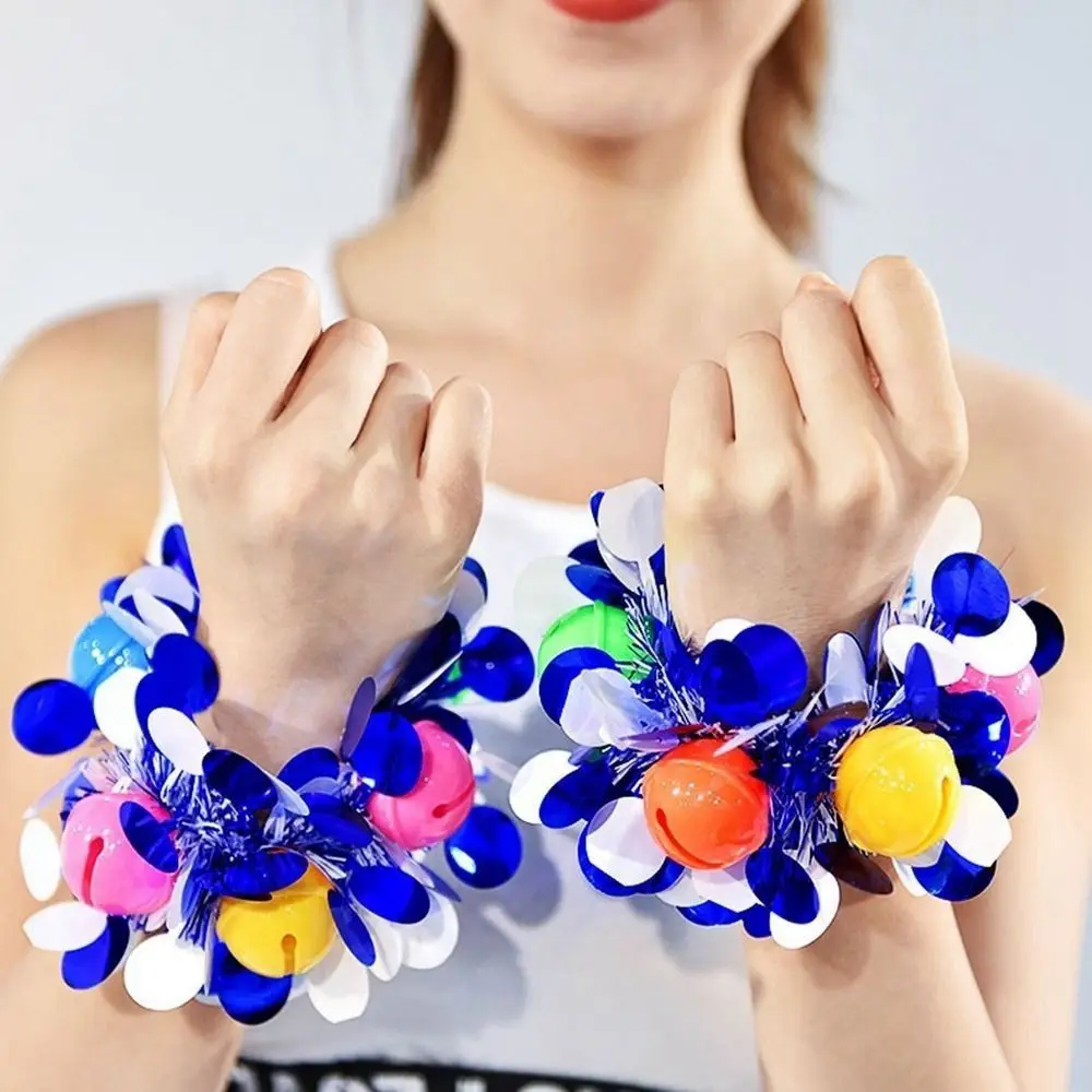 2pcs New Apply To Sports Sports Game Pompoms 10 Styles Cheap Practical Cheerleading Performance Flower Games Bracelet