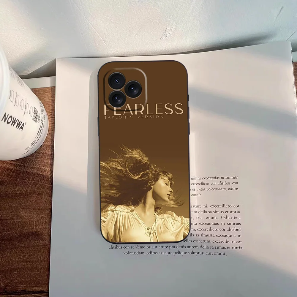 thumbnail image 1 of Funda de teléfono T-Taylors Singer S-Swift-S Hot para iPhone 12 11 13 14 15 16 Max Pro Plus, funda de silicona suave negra, 1 of 5