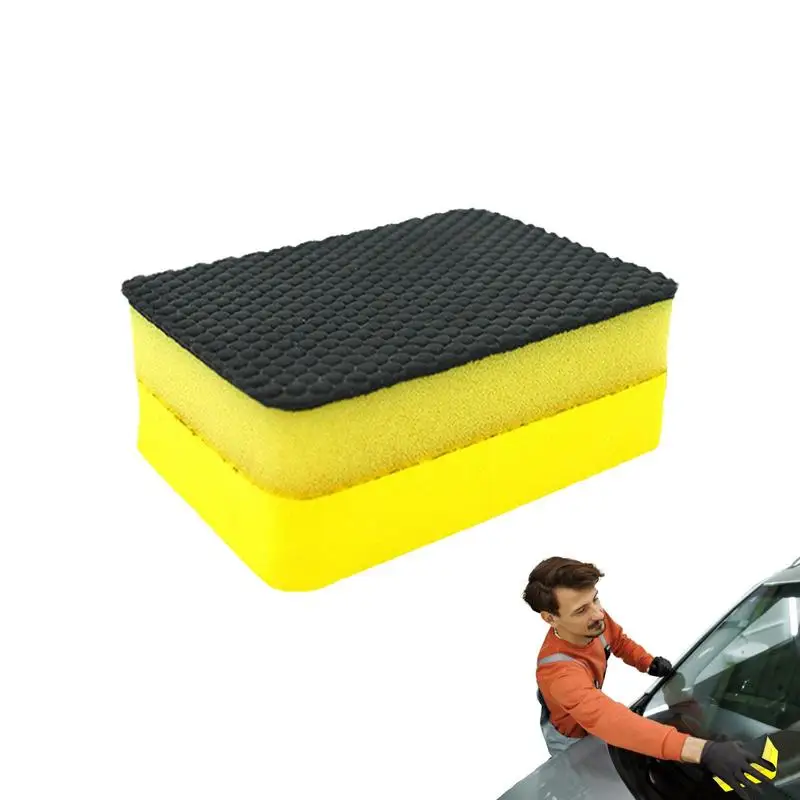 

Car Wash Sponges Car Washing Supplies Big Sponge Easy Storage Strong EVA Grinding Mud Sole Design Good Water For Removing Bird