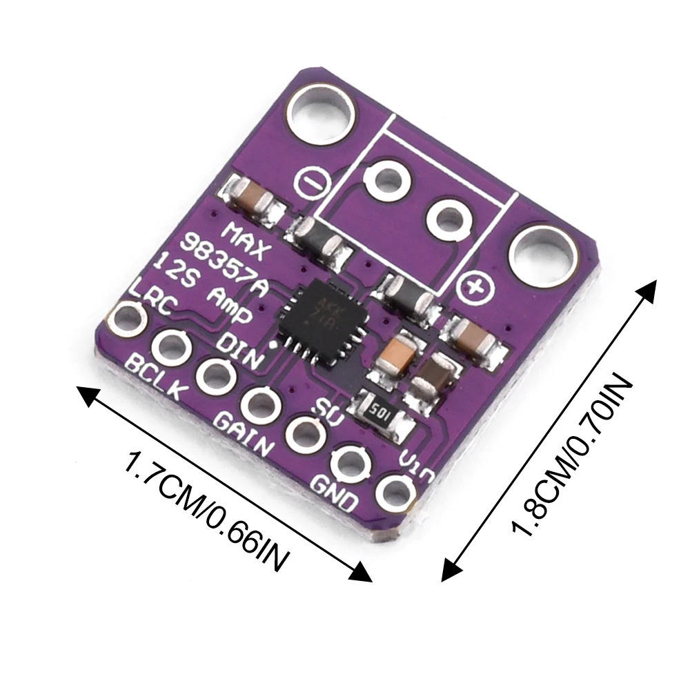 รูปสินค้า โมดูลขยายเสียงคุณภาพสูงสำหรับ Raspberry Pi และ ESP32