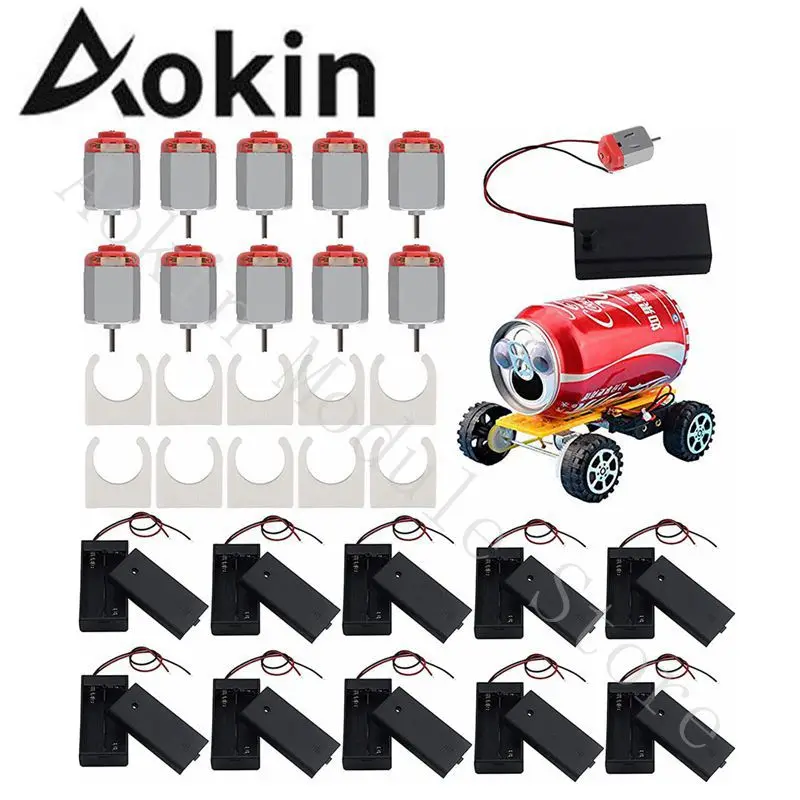 Dc Kit Everything You Need to Know About the 10-Set Mini DC Motor Kit With ...