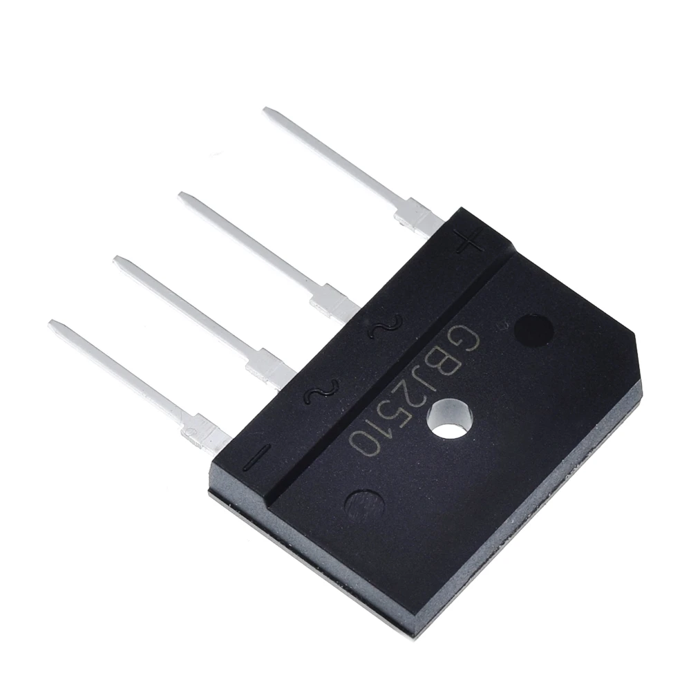 5pcs 25A 1000V Diode Bridge Rectifier gbj2510 diode bridge rectifier,electrical rectifier diodes,rectifier diodes