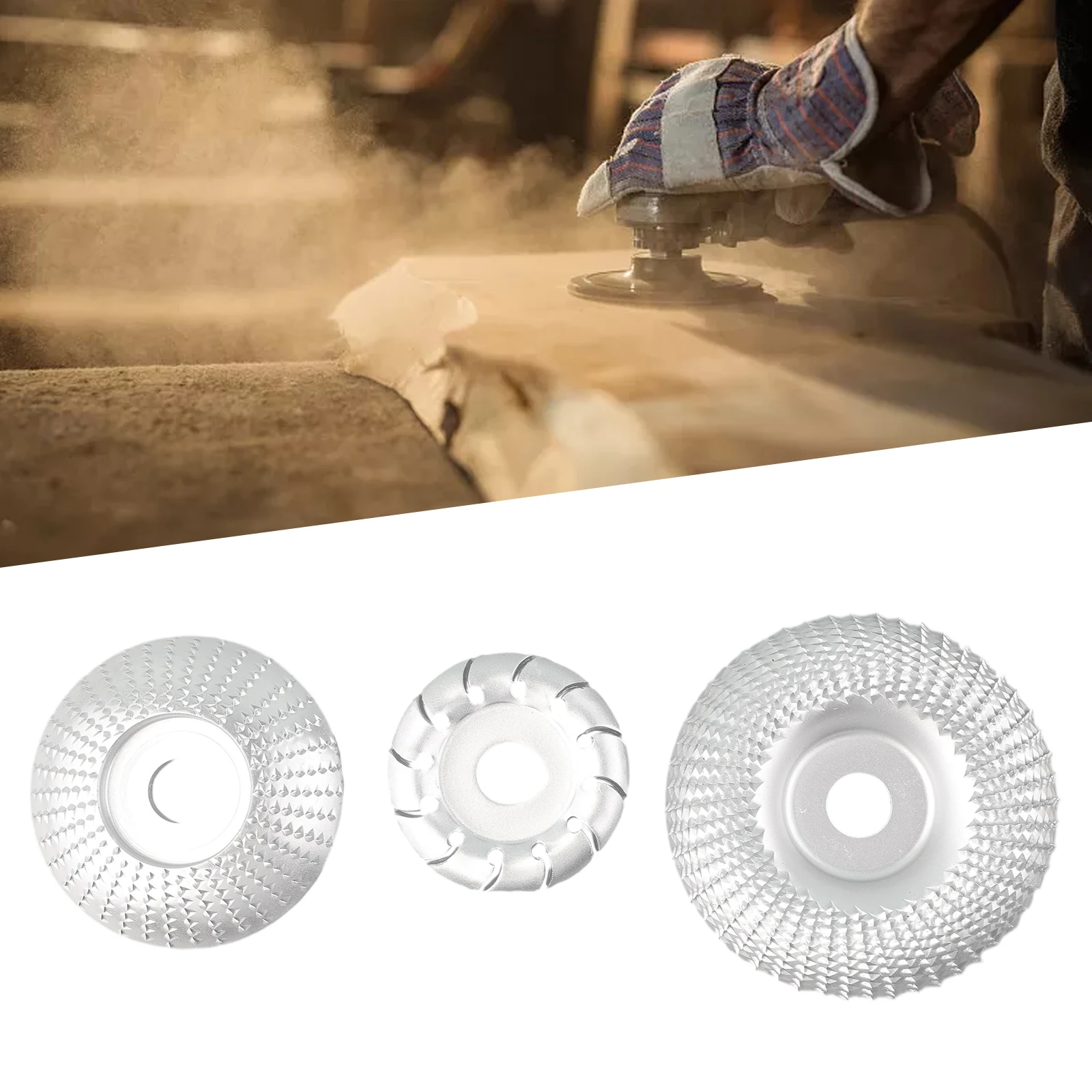 

Shaping Grinding Wheel Silver Tungsten Carbide Wood Carbide Carving Disc For Angle Grinder High Quality Nice Portable
