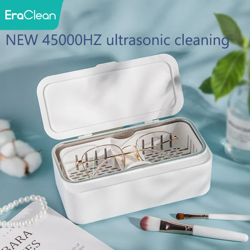 instock Original Xiaomi EraClean Ultrasonic Cleaner 45000Hz Glasses