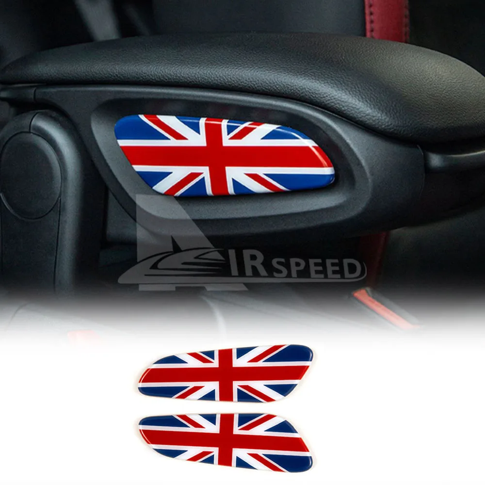 

Interior Armrest Side Decal Cover For Mini Cooper S F60 Countryman Car Styling Accessories Auto Central Storage Box Decoration