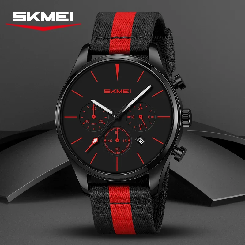 SKMEI 2367 Luxury Waterproof Men Women Quartz Watch Casual Business Calendar Sport Wristwatches Male Clock Reloj Hombre 9133