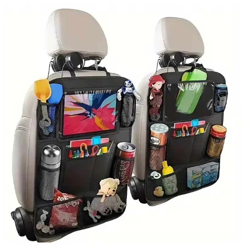 Car Organizer Storage Bag Black As shown in the picture
