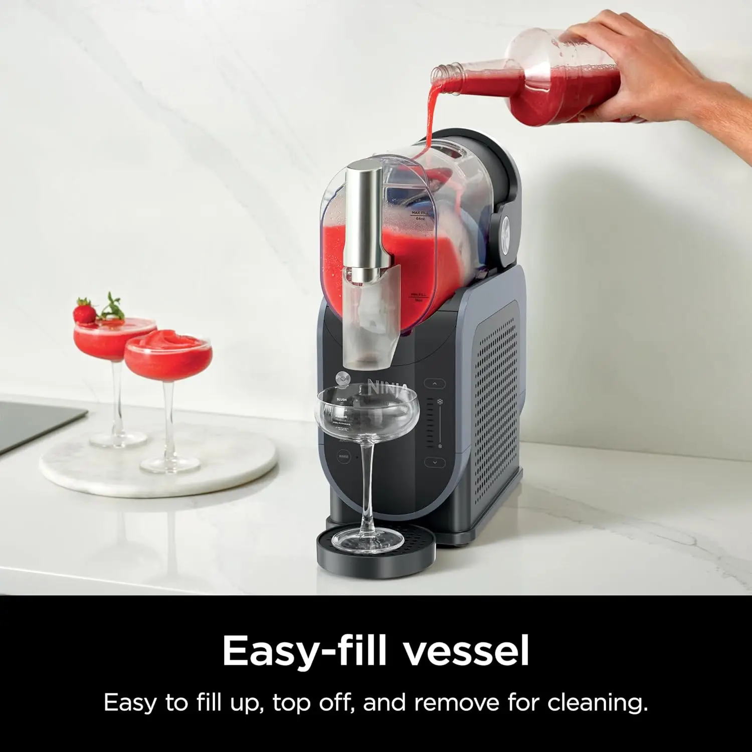 Professional Frozen Drink Maker Technology, Frozen Drink & Slushie Machine, 5 Preset Programs, Frozen Margaritas 6