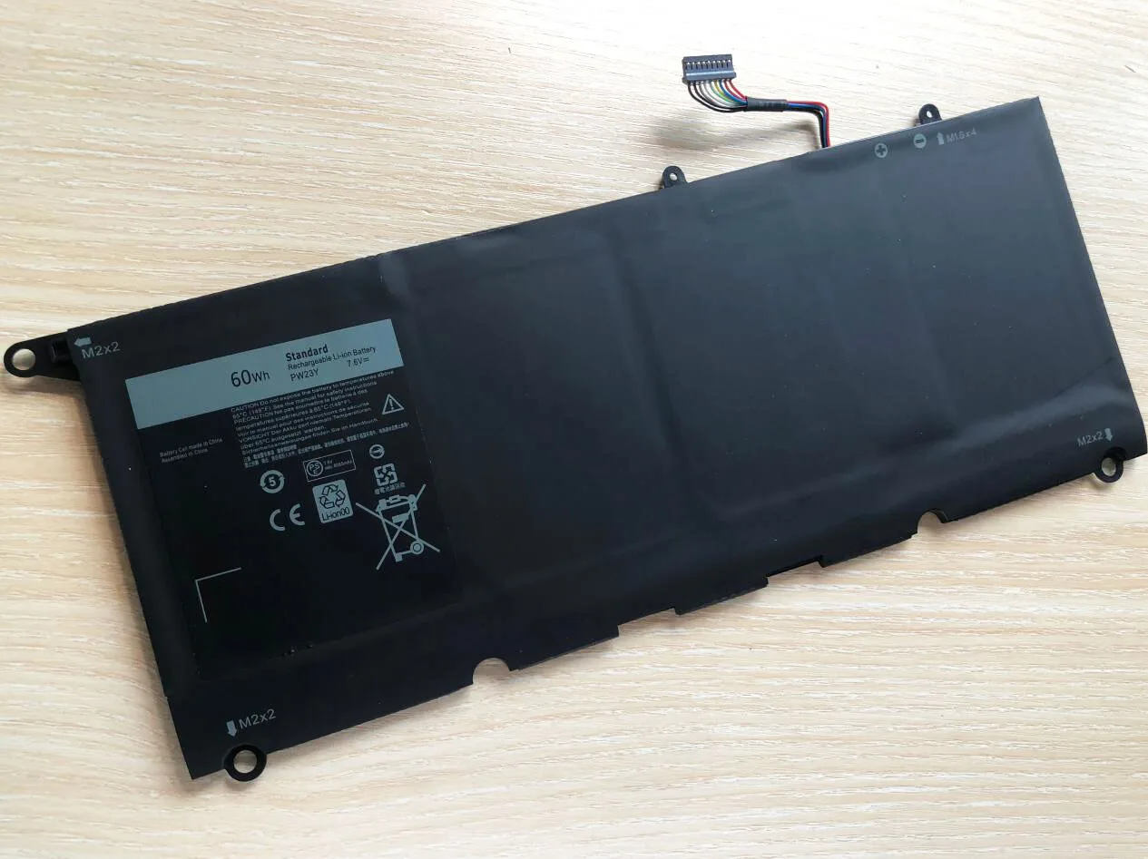 Bateria do Portátil para Dell Pw23y Xps 13 9360 9350 13d 9343 Rnp72 Jd25g Jhxpy Rwt1r P54gtp1gt 5k9cp Din02 7.6v 60wh - Imagem 6