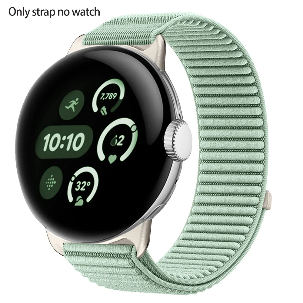 Nylon Loop Sport Strap - Comfortable Braided Bracelet for Smartwatch