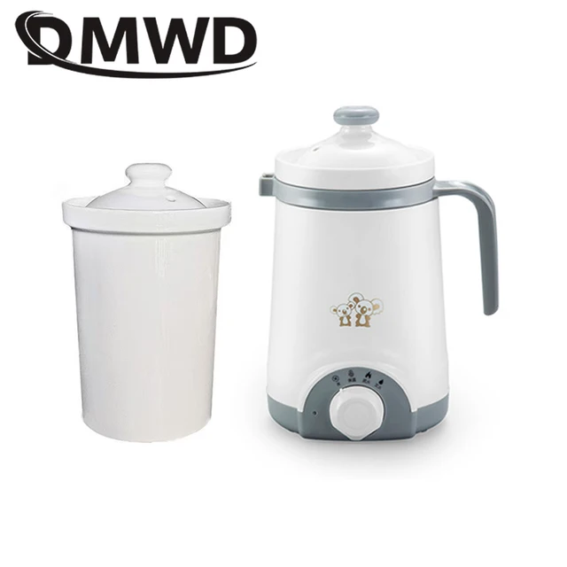 Tasse à ragoût électrique, bouilloire thermique, chaudière à eau chaude, théière chauffante en céramique, chauffe-lait de voyage, Pot de santé, soupe Congee, mijoteuse 1