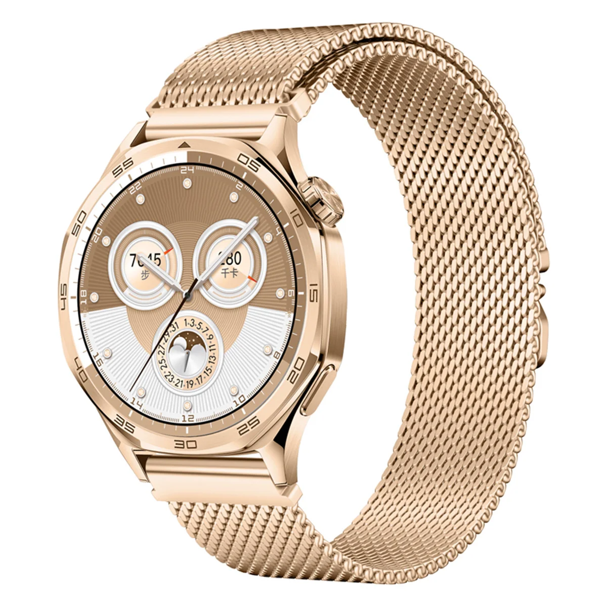 Stylish Milanese Loop Metal Magnetic Bracelet in Stainless Steel
