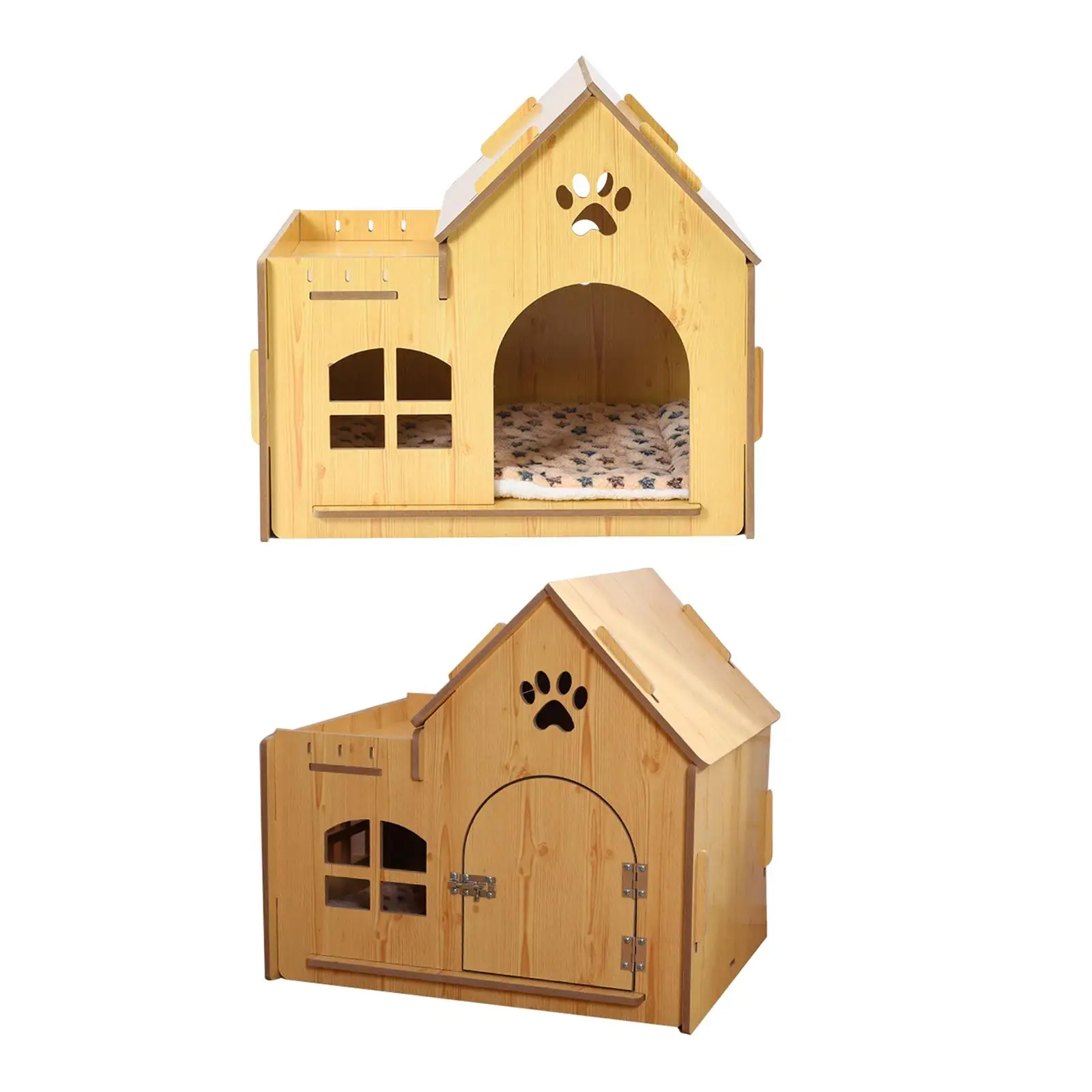 

Домик-палатка для кошек размером 22,8x18,5x21 дюйм, удобный и прочный