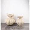 Resin Vase Bud Shape Fringe Fold Flower Vase Resin Crafts Floral Arrangement Accessories Flower Pot Home Decoration 5