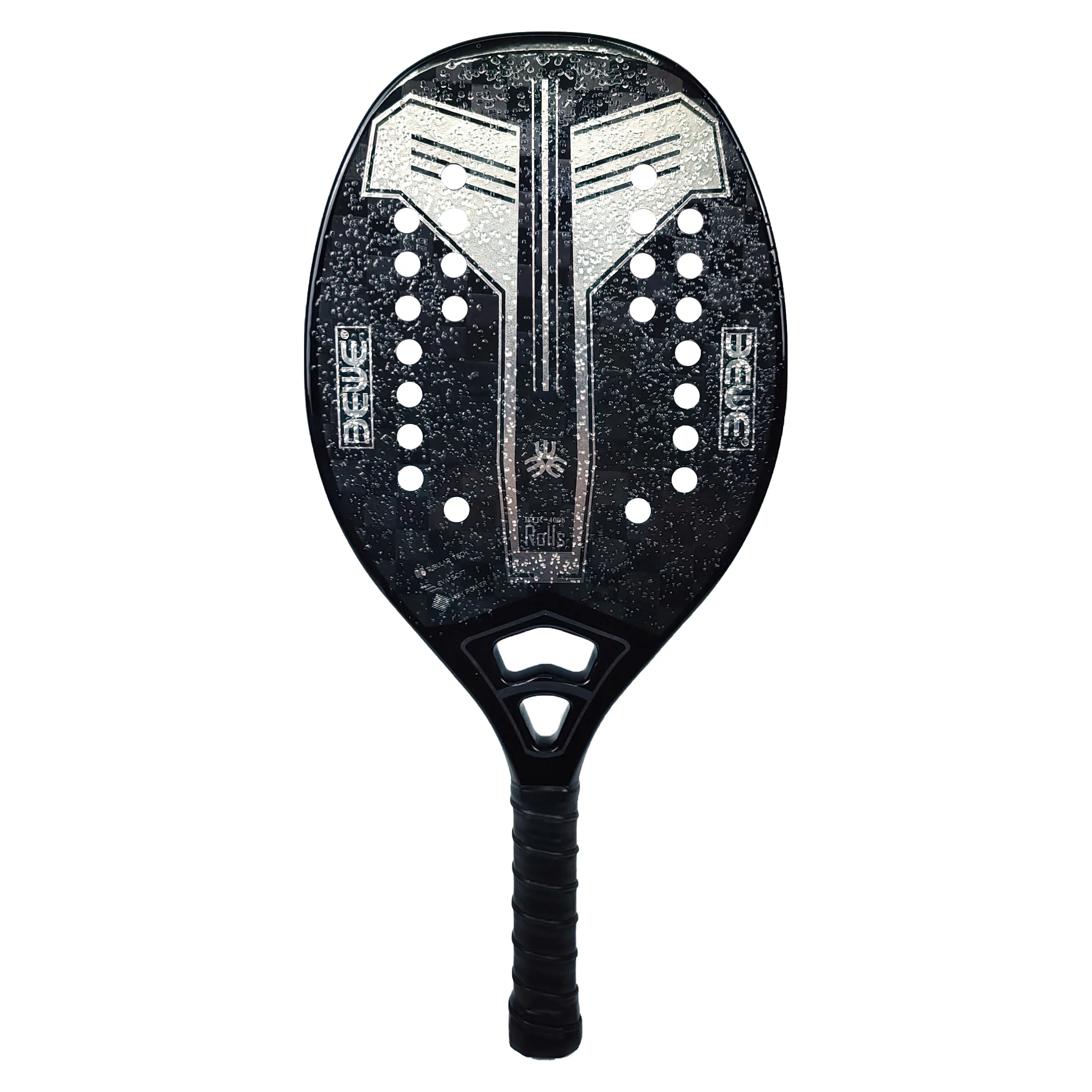 18K Carbon Beach Tennis Racket BTR-4008 ROLLS Y tennis racket