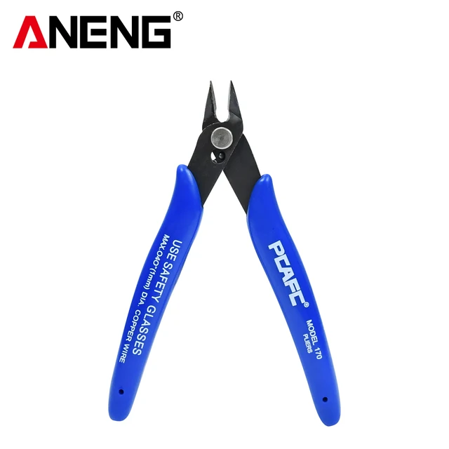ANENG Diagonal Pliers Mini Wire Cutter Wishful Clamp 3D Printer Parts DIY Electronic Diagonal Pliers Side Cutting Nippers Tools