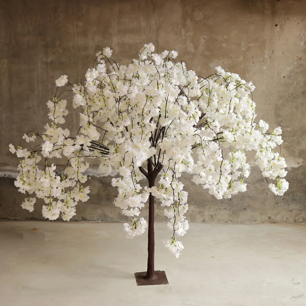 

Artificial Cherry Blossom Tree Lush Tree Wedding Flowers Cherry Tree Wedding Party Birthday Backdrop Home Living Room Decoration
