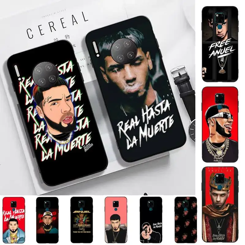 

Rapper Anuel AA Real Hasta La Muerte Phone Case for Huawei Mate 20 10 9 40 30 lite pro X Nova 2 3i 7se