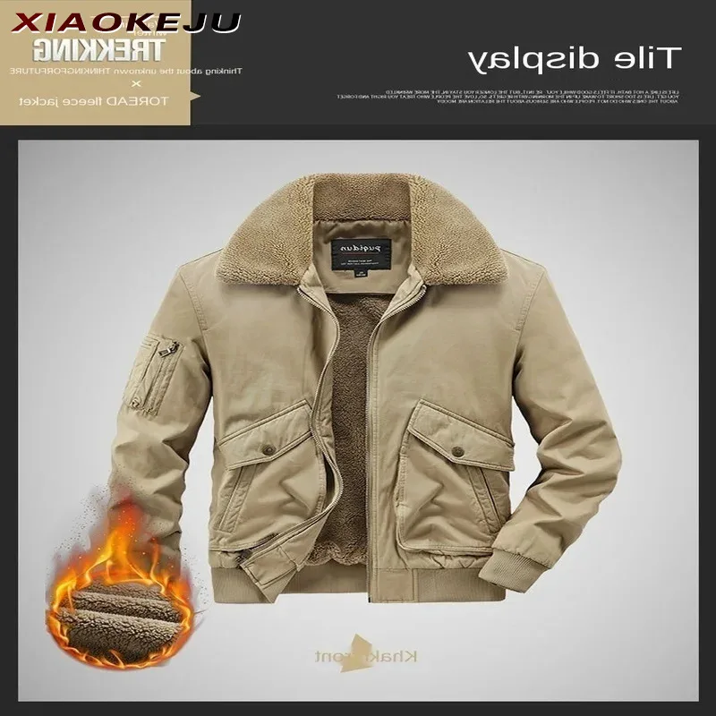 Jackets for Men Motorcycle Jacket Tactical Man Winter Jacket Sportsfor Military Bomber Heavy Withzipper Windbreak