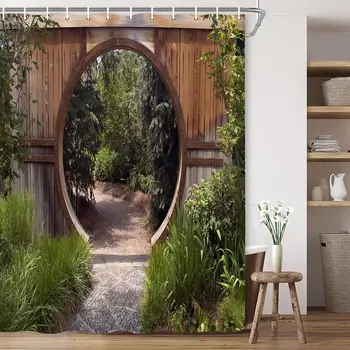 Woodland Nature Shower Curtain Product Tags: 1