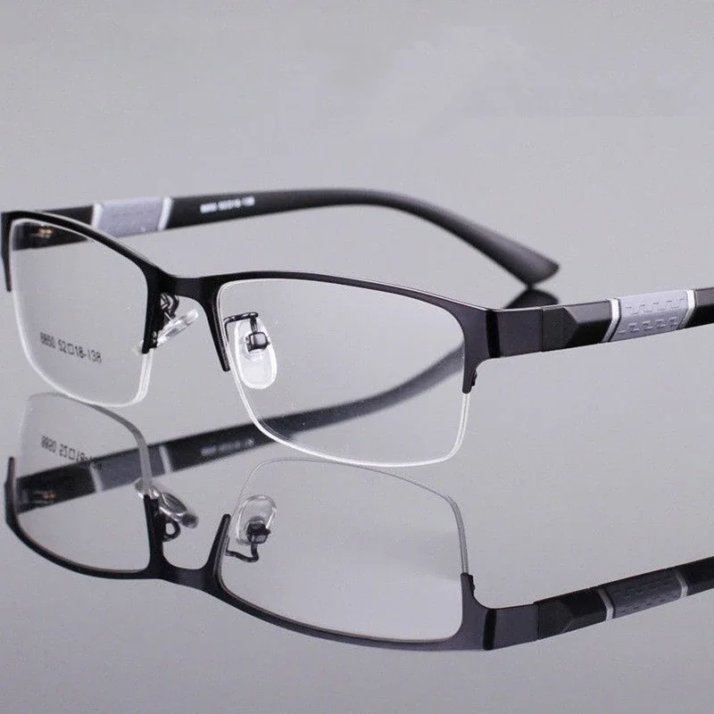 Half Metal Frame Farsightedness Myopia Glasses +0.5+1+1.5+2+2.5+3+4+5+6 Finished Products Degrees Unisex myopia glasses,presbyopic glasses,reading glasses,prescription eyeglasses