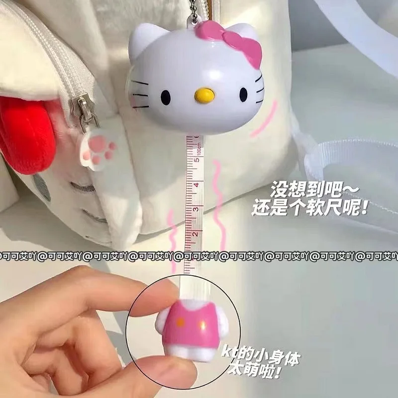 

Hello Kitty Soft Tape Measure Double Scale Ruler Body Sewing Flexible Ruler For Weight Loss Body Measurement Sewing Tailor Craft