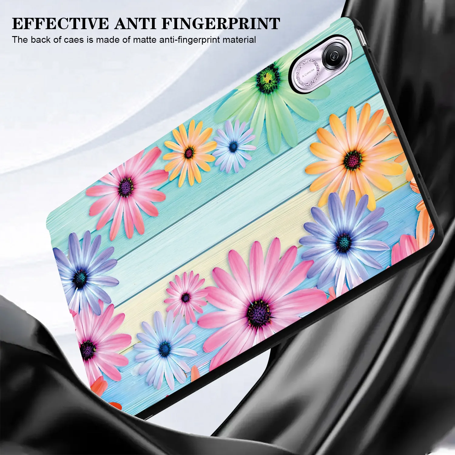 Colorful Silicone Tablet Case with TPU Painted Design