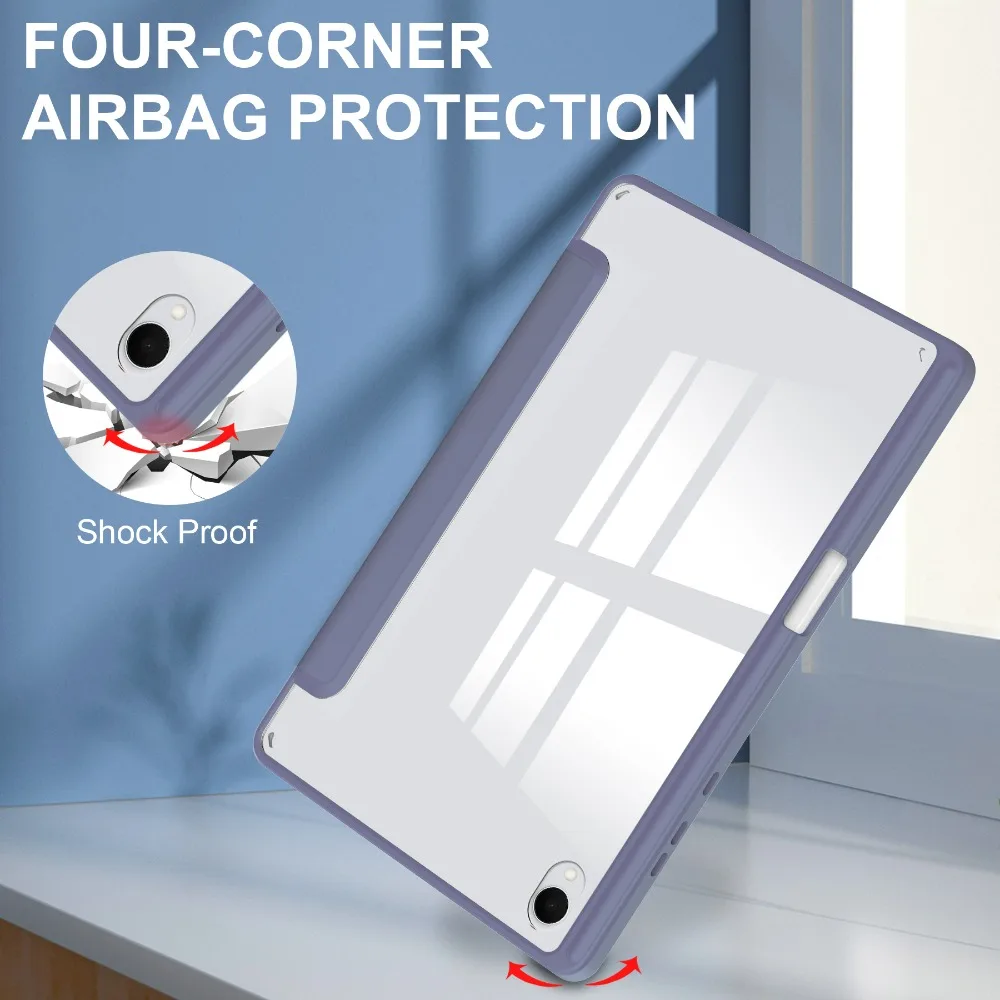 Magnetic Smart Tablet Cover with Pencil Holder