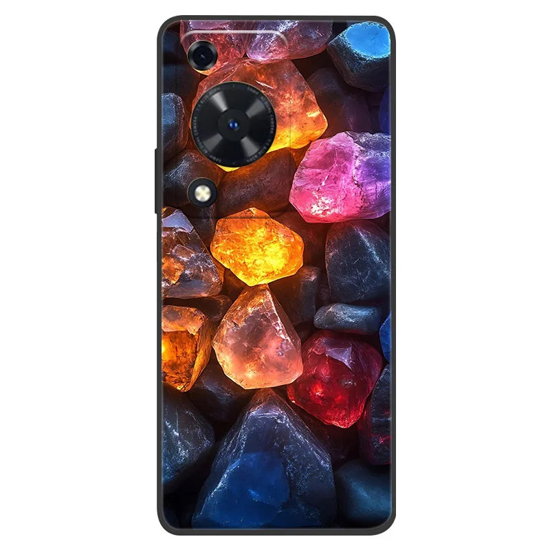 Marble Soft Matte Silicone Back Cover – Full Coverage Phone Shell
