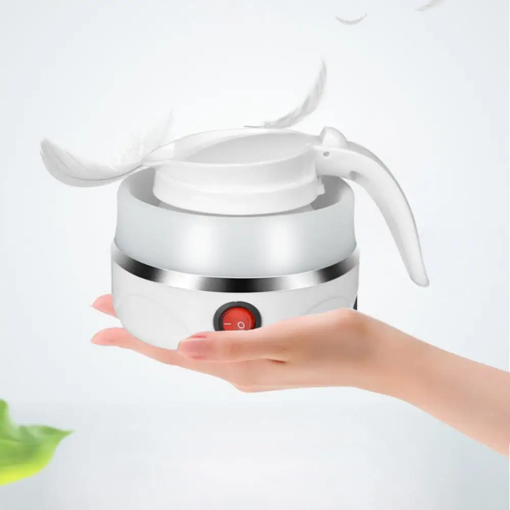 600ML Foldable Electric Travel Kettle Portable Water Boiler 4